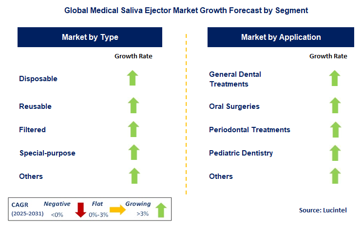 Medical Saliva Ejector Market by Segment