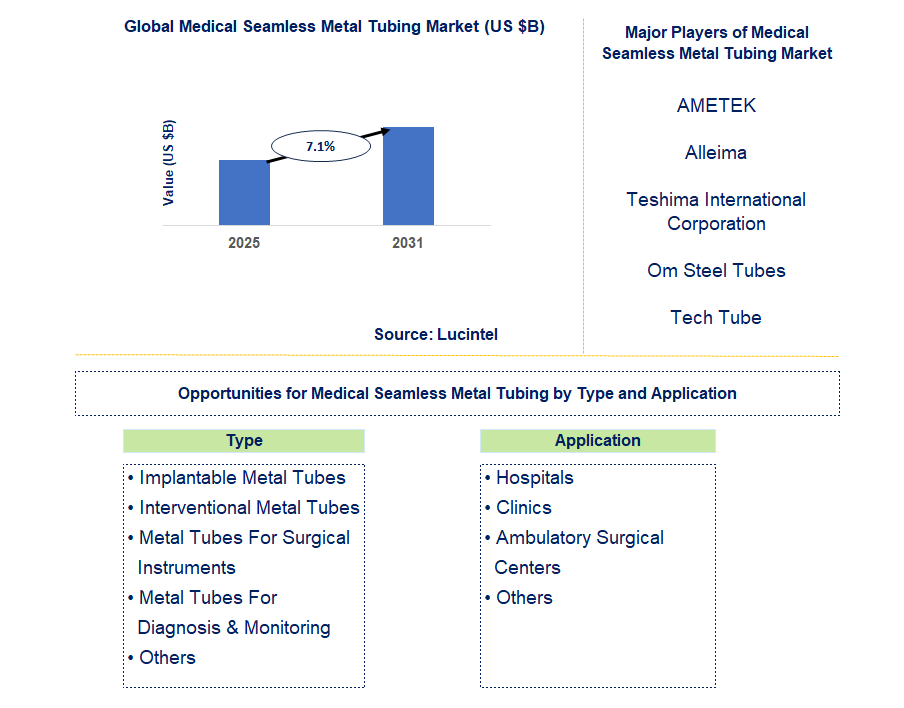 Medical Seamless Metal Tubing Market Trends and Forecast