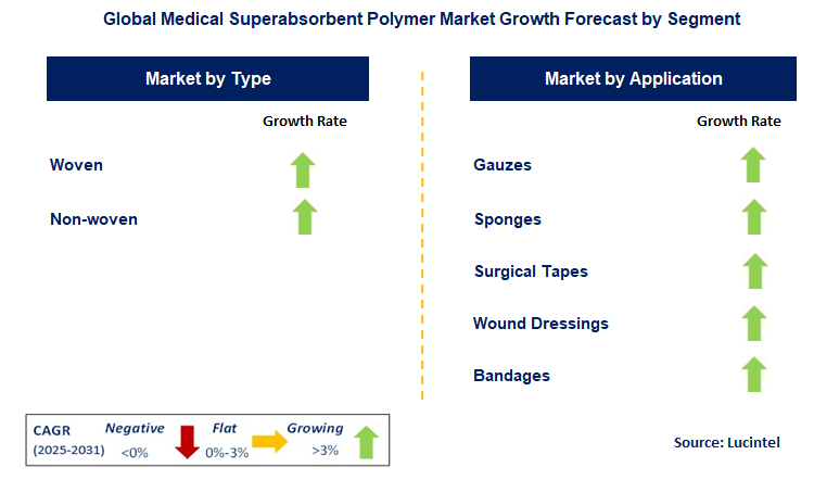 Medical Superabsorbent Polymer Market by Segment
