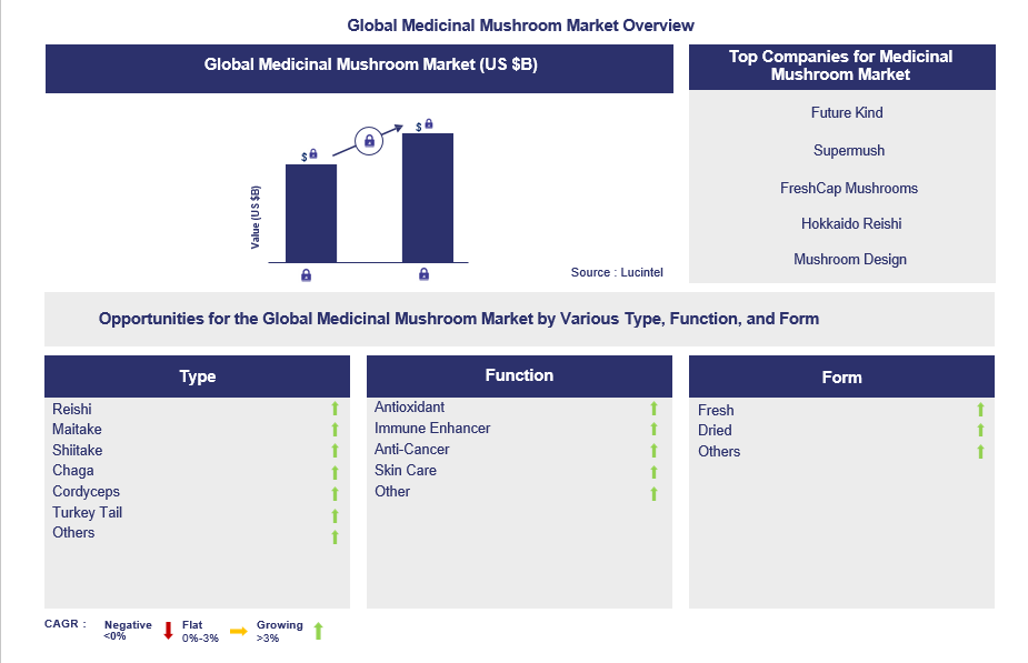 Medicinal Mushroom Trends and Forecast