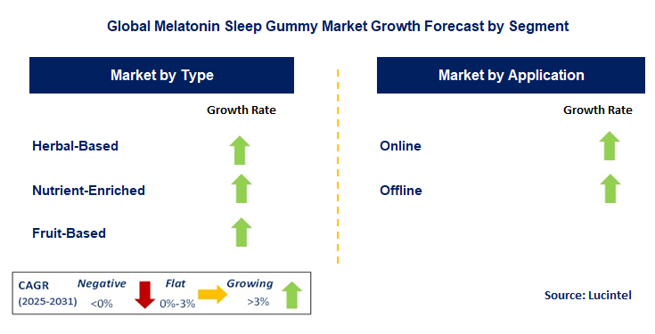 Melatonin Sleep Gummy Market by Segment
