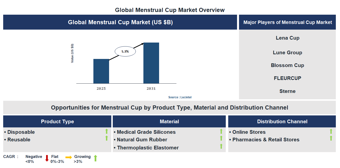 Menstrual Cup Market Trends and Forecast
