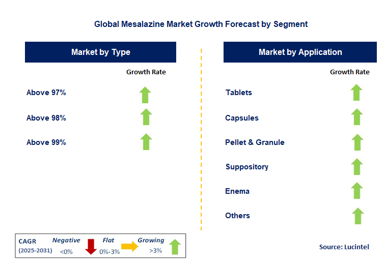 Mesalazine Market by Segment