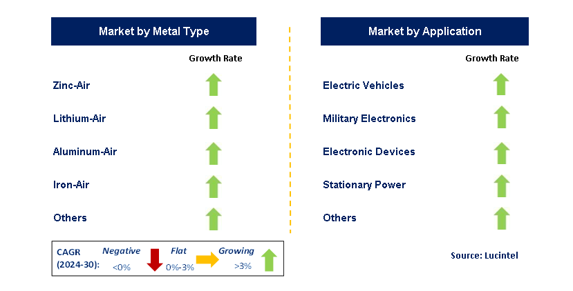 Metal Air Battery by Segment