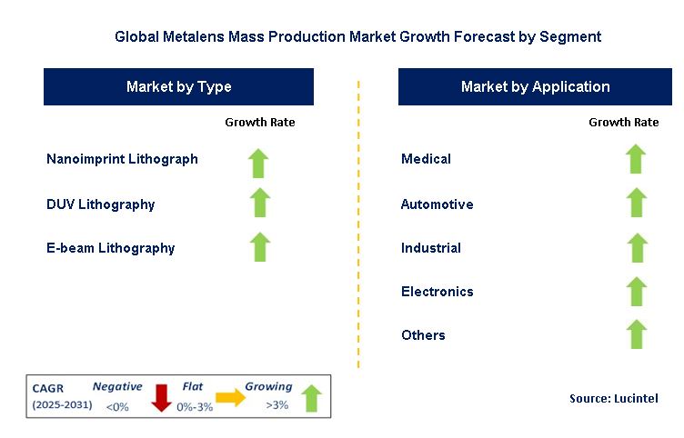Metalens Mass Production Market by Segment
