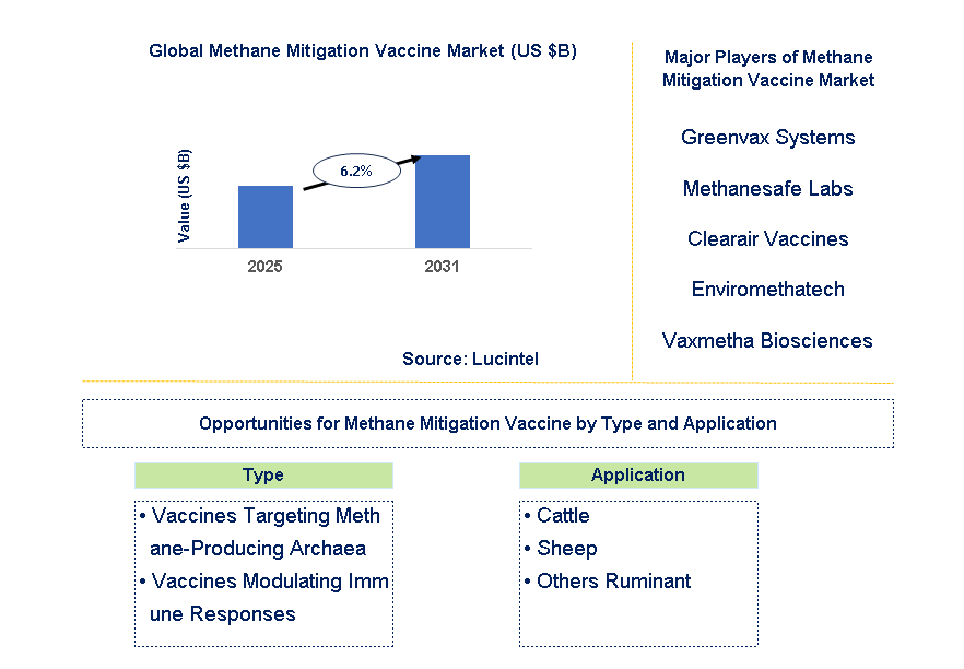 Methane Mitigation Vaccine Market Trends and Forecast