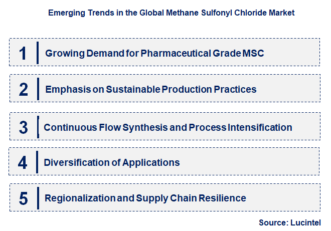 Emerging Trends in the Methane Sulfonyl Chloride Market