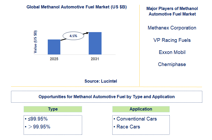 Methanol Automotive Fuel Market Trends and Forecast