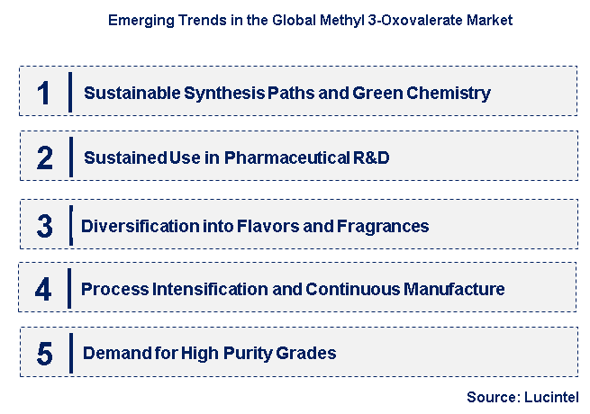 Emerging Trends in the Methyl 3-Oxovalerate Market