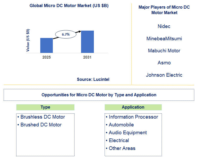 Micro DC Motor Market Trends and Forecast