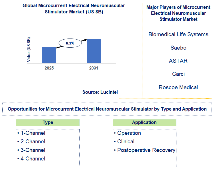Microcurrent Electrical Neuromuscular Stimulator Market Trends and Forecast