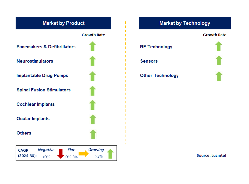 Microelectronic Medical Implants by Segment