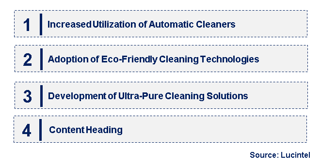 Emerging Trends in the Microelectronics Cleaning Equipment Market