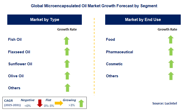 Microencapsulated Oil Market by Segment