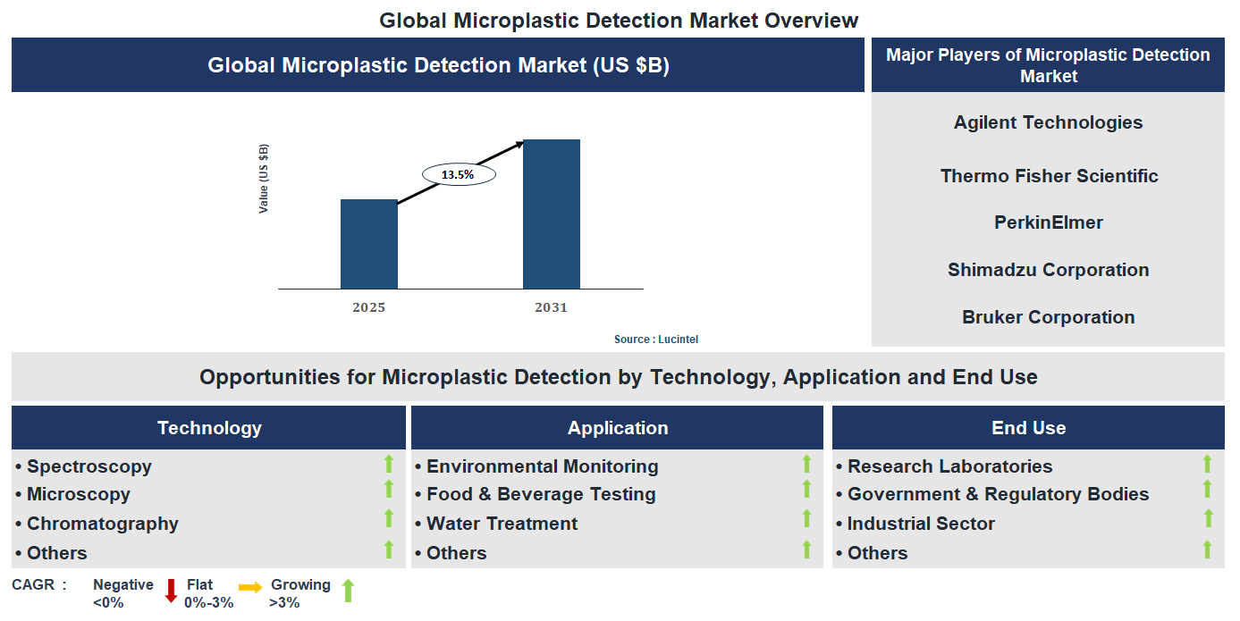 Microplastic Detection Market Trends and Forecast