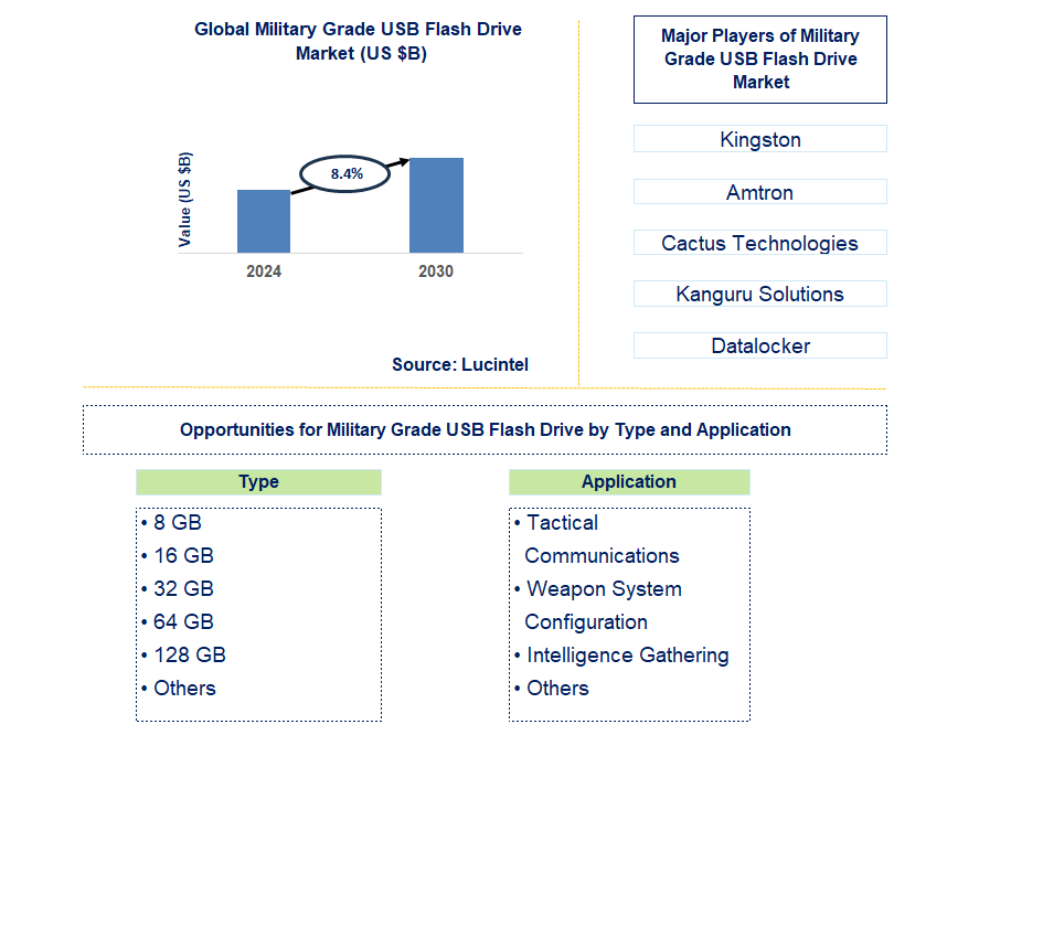 Military Grade USB Flash Drive Trends and Forecast