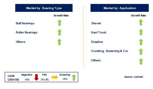 Mining Bearing Market by Segments