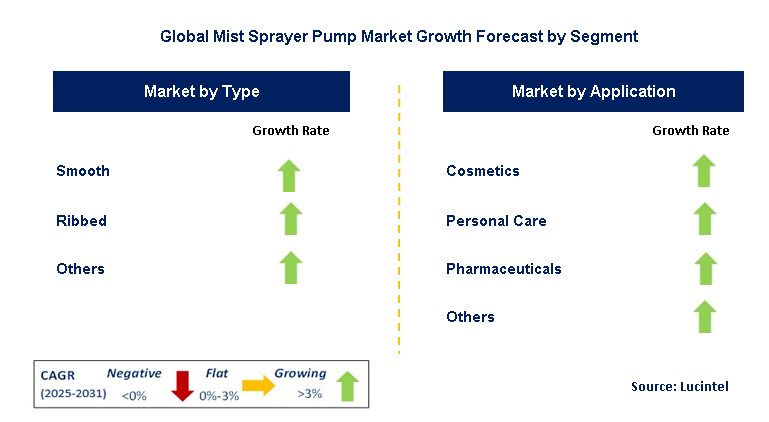 Mist Sprayer Pump Market by Segment