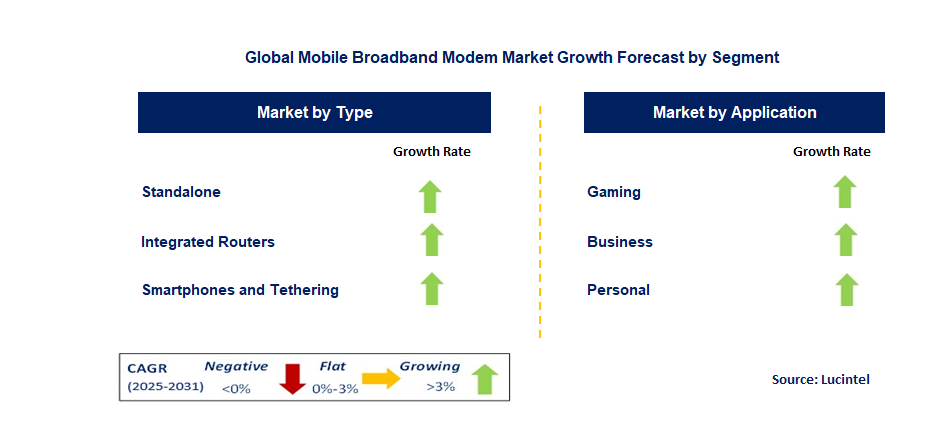 Mobile Broadband Modem Market by Segment