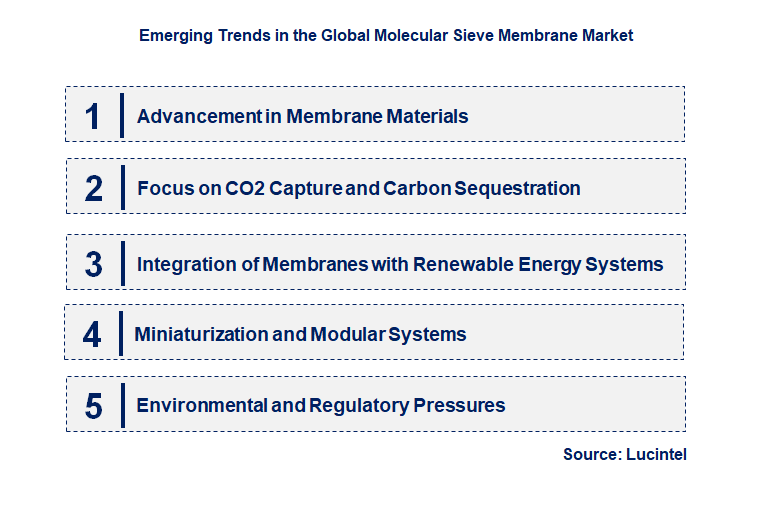 Emerging Trends in the Molecular Sieve Membrane Market