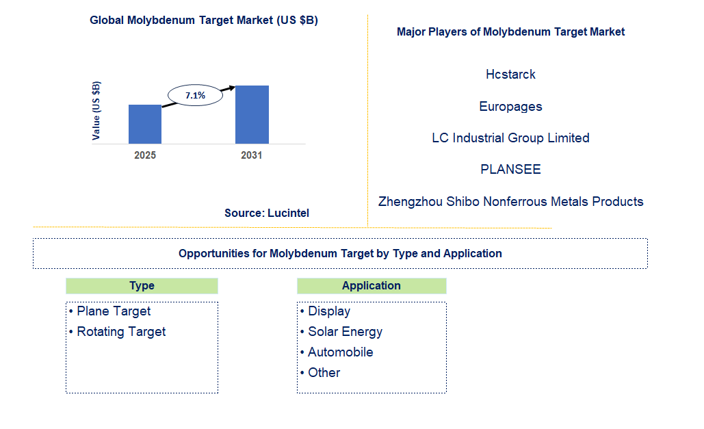 Molybdenum Target Market Trends and Forecast