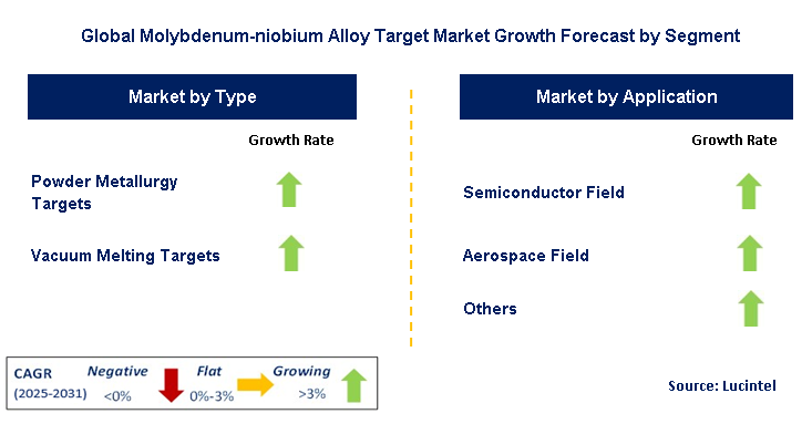 Molybdenum-niobium Alloy Target Market by Segment