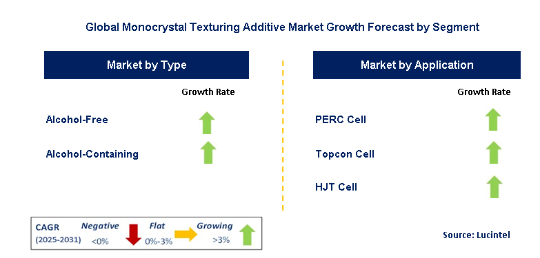 Monocrystal Texturing Additive Market by Segment