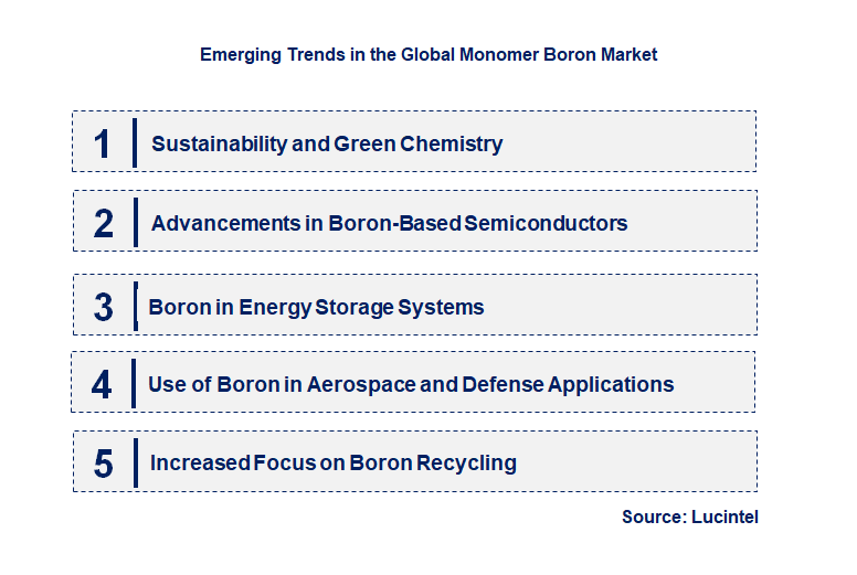 Emerging Trends in the Monomer Boron Market