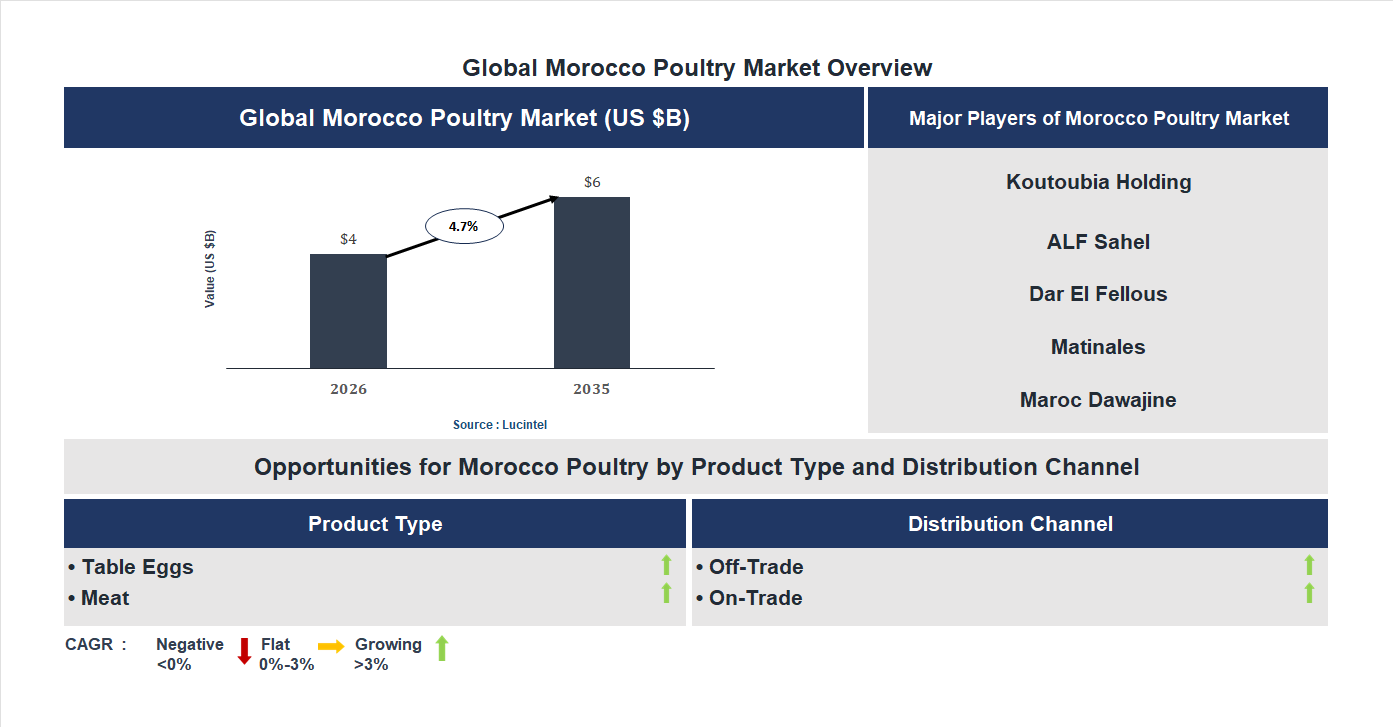 Morocco Poultry Market Trends and Forecast