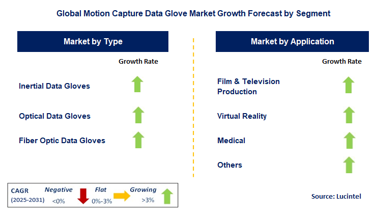 Motion Capture Data Glove Market by Segment