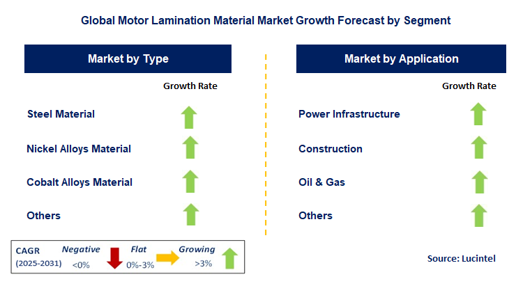 Motor Lamination Material Market by Segment