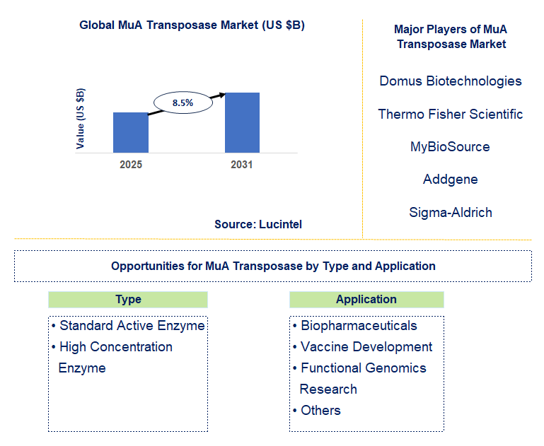 MuA Transposase Market Trends and Forecast