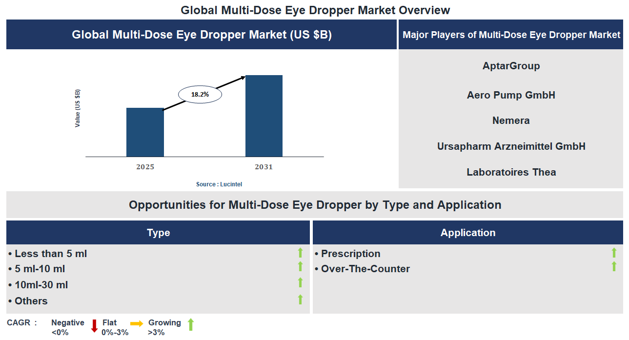 Multi-Dose Eye Dropper Market Trends and Forecast
