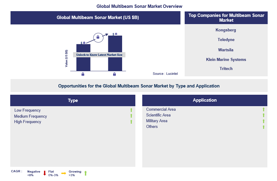 Multibeam Sonar Trends and Forecast