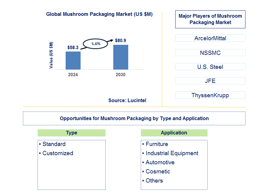 Mushroom Packaging Trends and Forecast