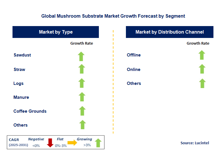 Mushroom Substrate Market by Segment