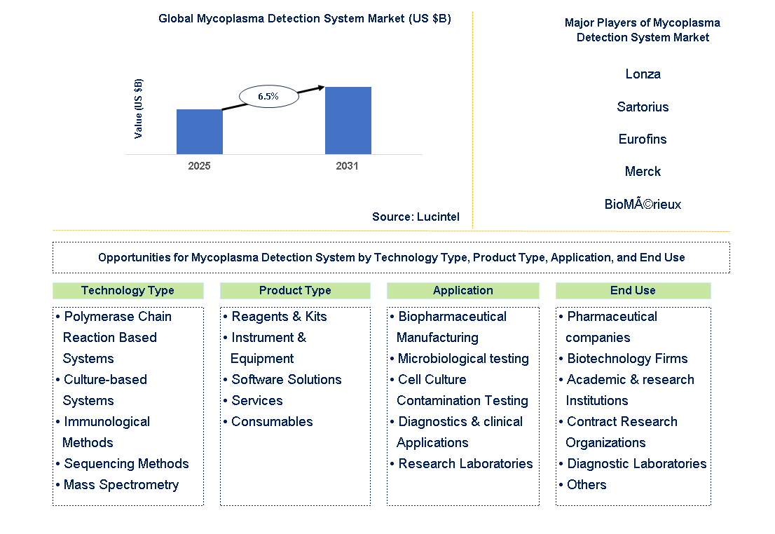 Mycoplasma Detection System Market Trends and Forecast