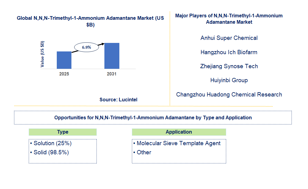 N,N,N-Trimethyl-1-Ammonium Adamantane Market Trends and Forecast