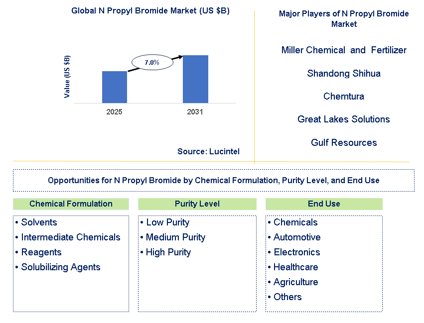 N Propyl Bromide Market Trends and Forecast