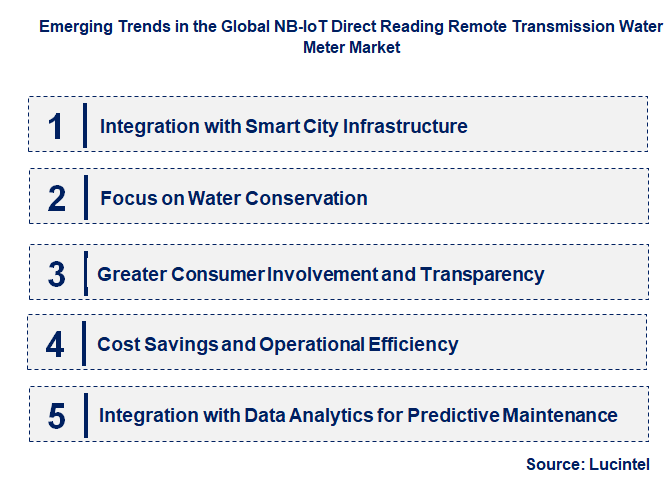 Emerging Trends in the NB-IOT Direct Reading Remote Transmission Water Meter Market