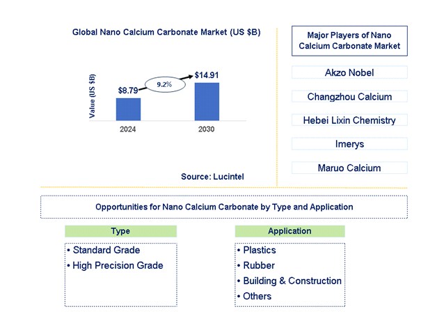 Nano Calcium Carbonate Trends and Forecast