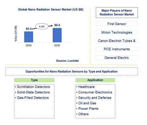 Nano Radiation Sensor Market by Type and Application