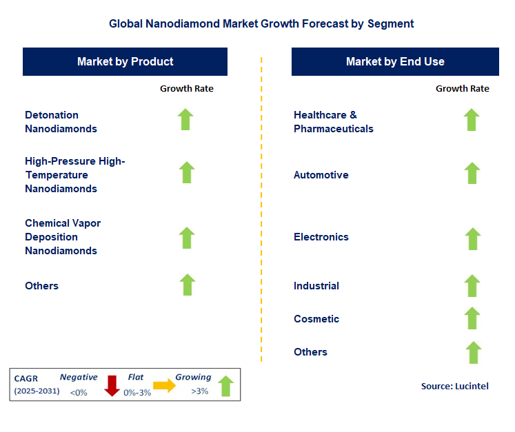 Nanodiamond Market by Segment