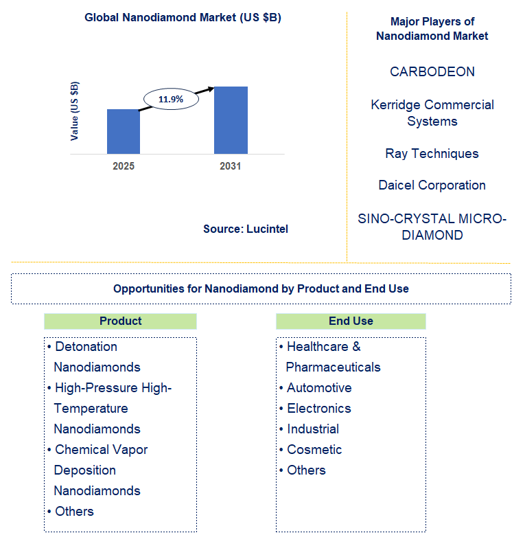 Nanodiamond Market Trends and Forecast