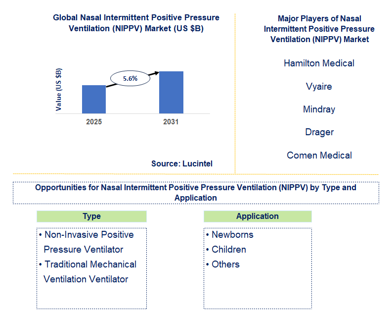 Nasal Intermittent Positive Pressure Ventilation (NIPPV) Market Trends and Forecast