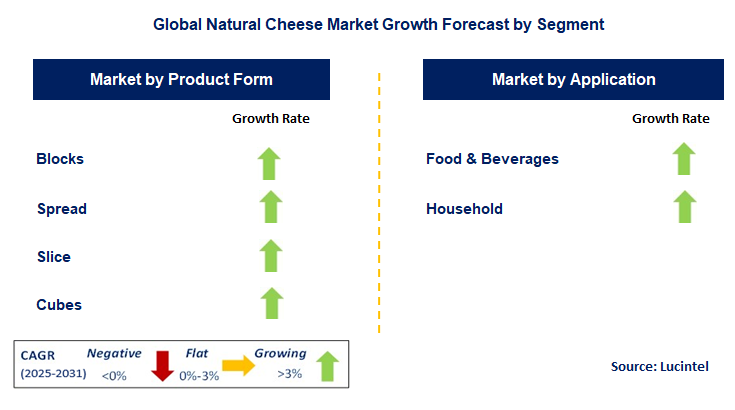 Natural Cheese Market by Segment