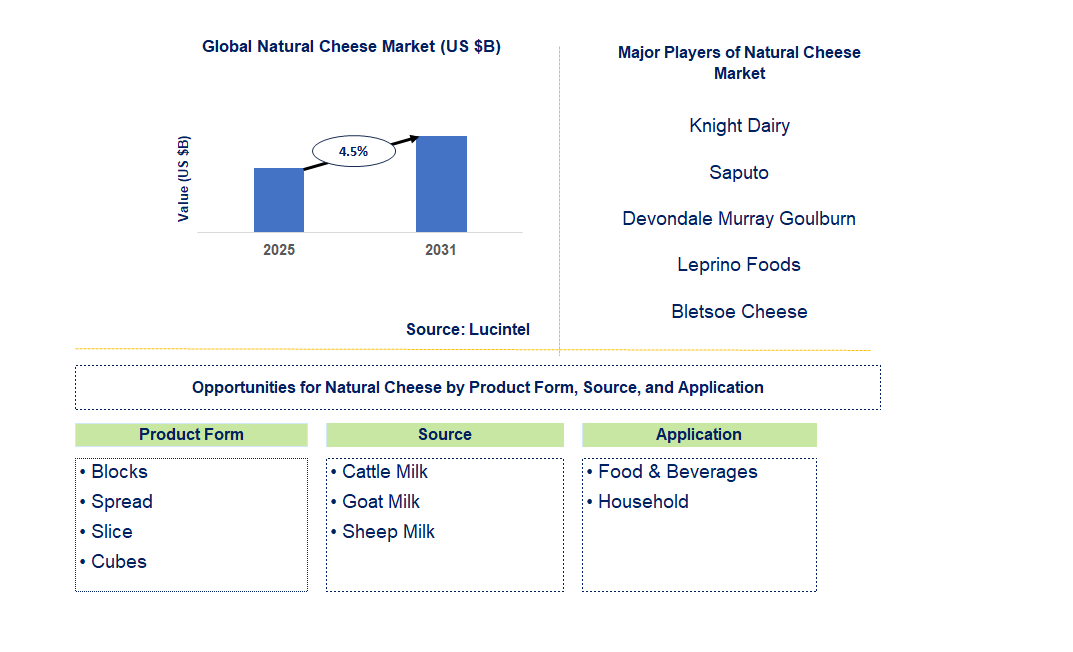 Natural Cheese Market Trends and Forecast