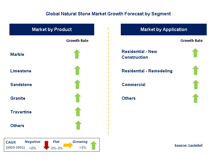 Natural Stone Market by Segment
