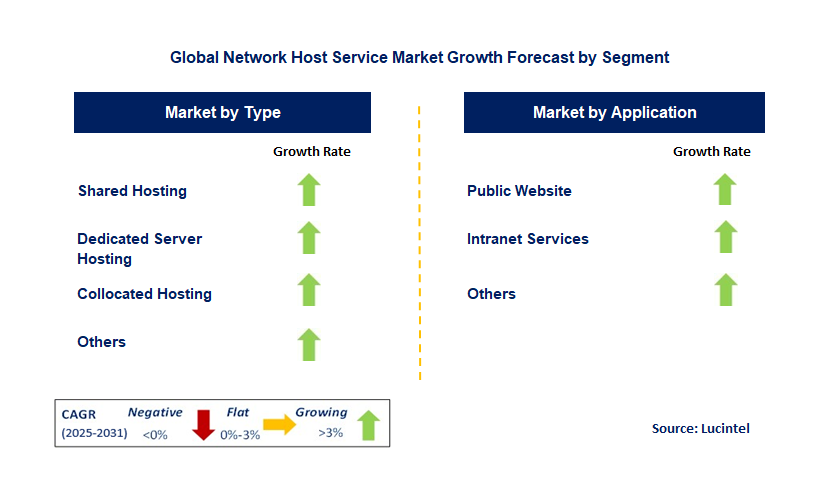 Network Host Service Market by Segment