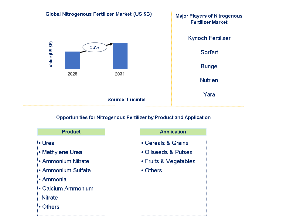 Nitrogenous Fertilizer Market Trends and Forecast